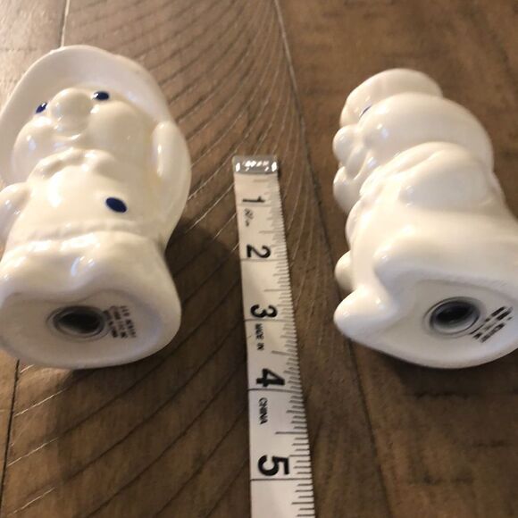 Poppin and Poppie Fresh Pillsbury Dough Salt 🧂 & 🫑 Shakers Small 💍 Bowl - Picture 12 of 17